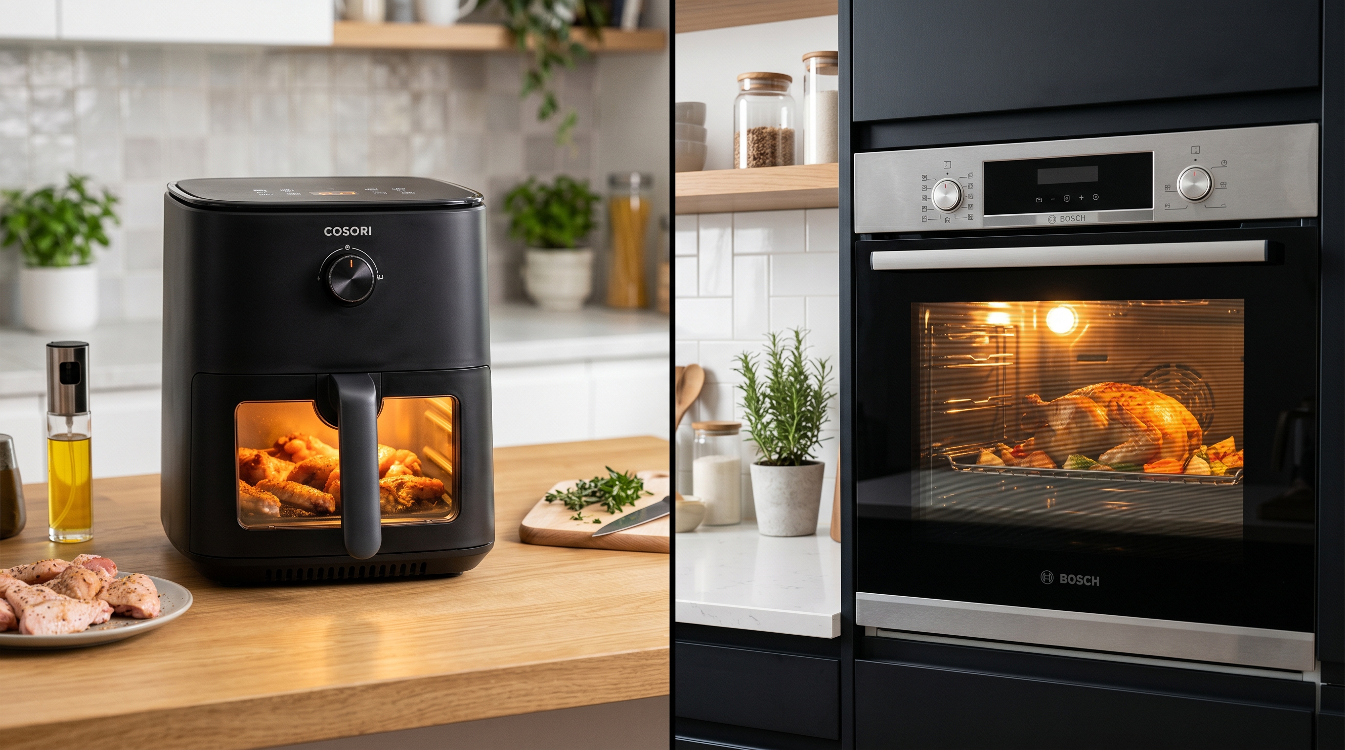 confronto friggitrice ad aria consumo energetico vs forno elettrico