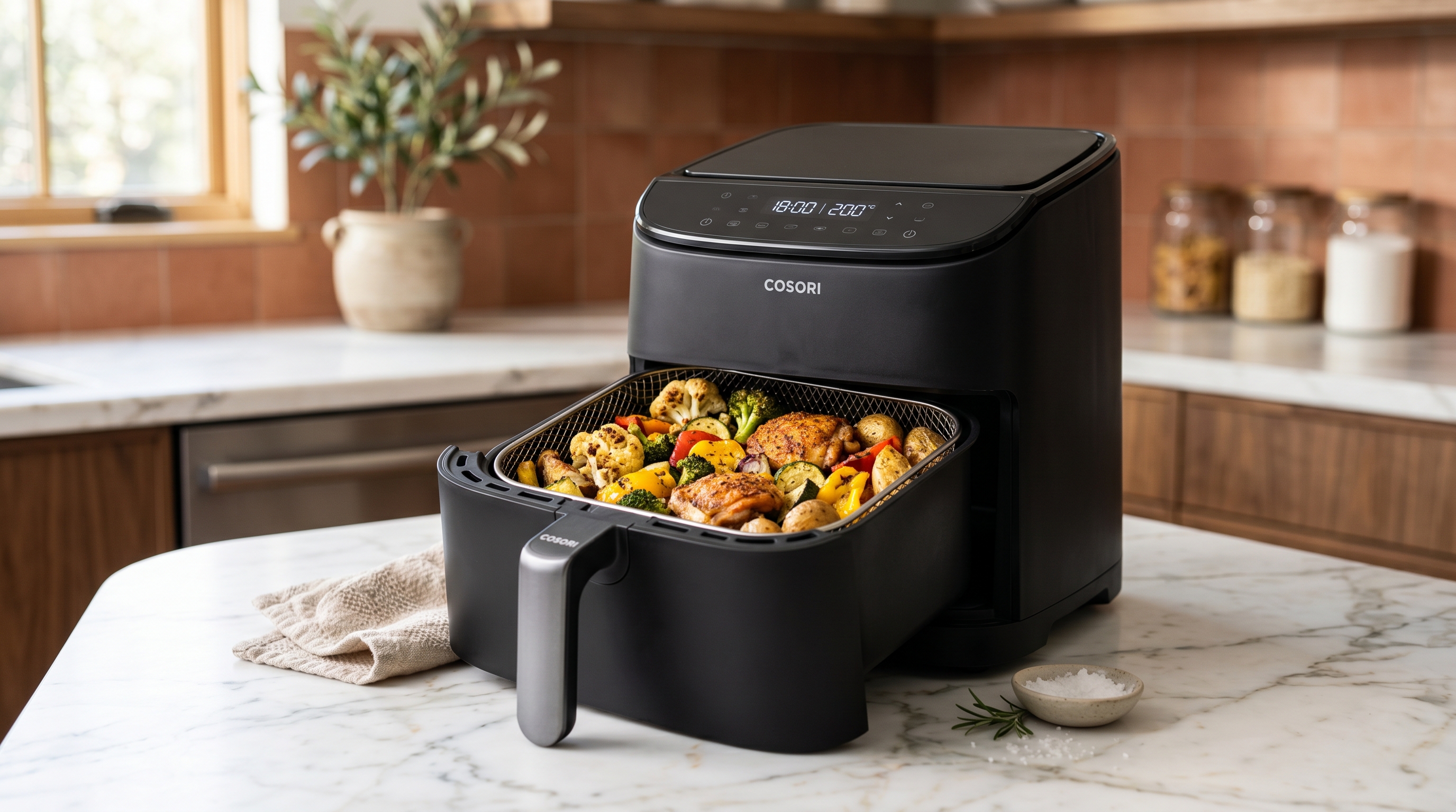 friggitrice ad aria acrilammide verdure cottura sicura