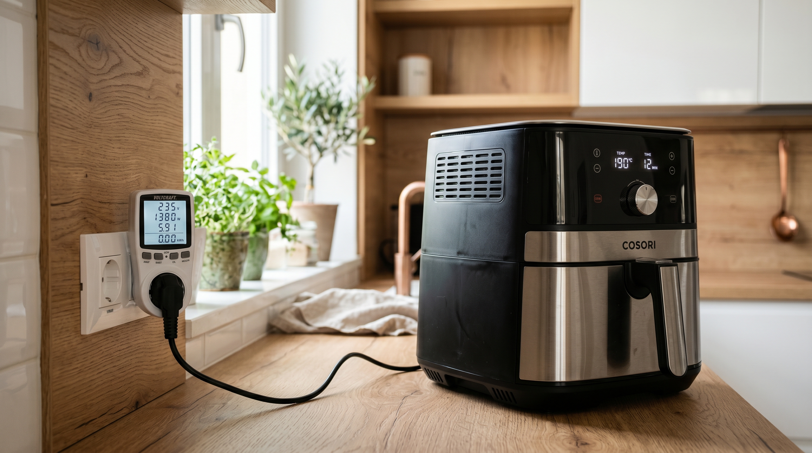 friggitrice ad aria consumo energetico calcolo bolletta italiana