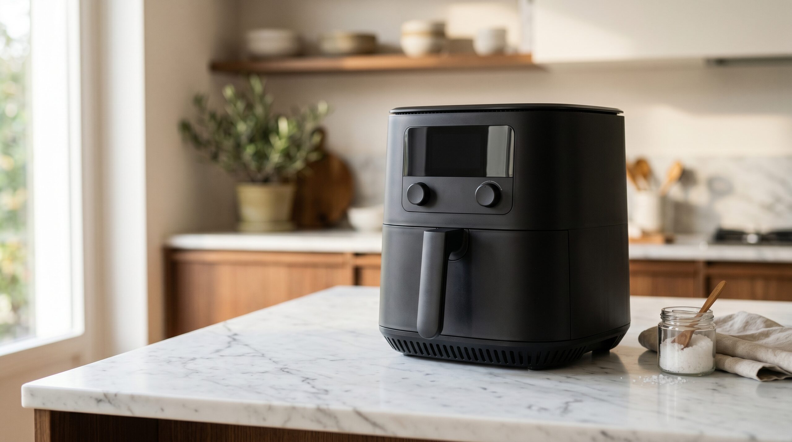 come scegliere friggitrice ad aria su piano cucina